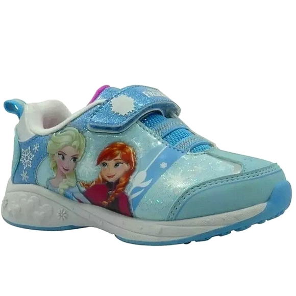 Disney Frozen Anna And Elsa Toddler Girl's Shoes